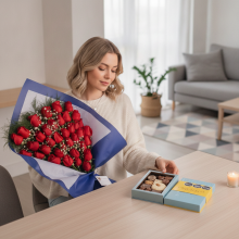 36 Rosas Mas Chocolates