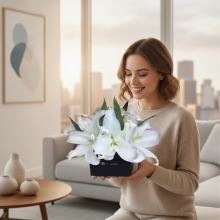 Liliums en Fina Caja Tu Jardin