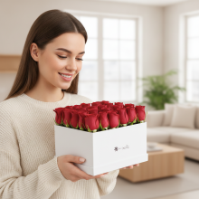 Box Nacar por 24 Rosas